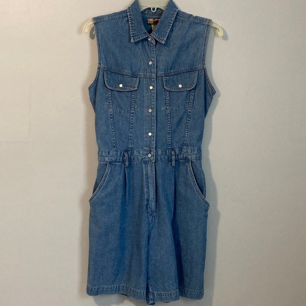 Vintage Denim Jumpsuit/Romper